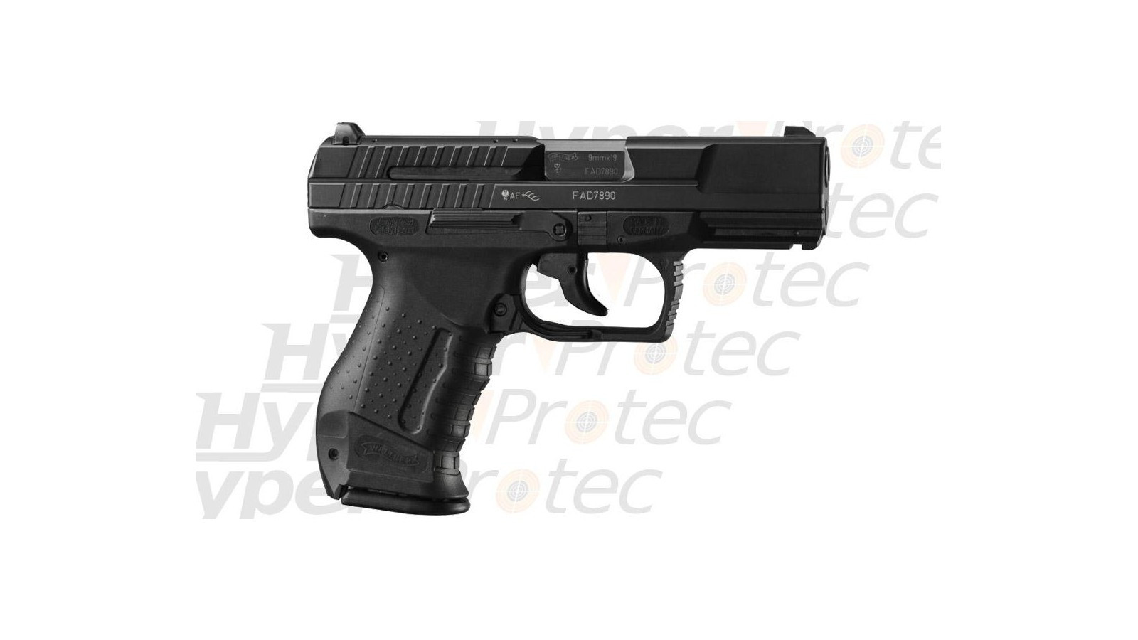 Walther p99 dao airsoft с подвижен метален затвор - CO2