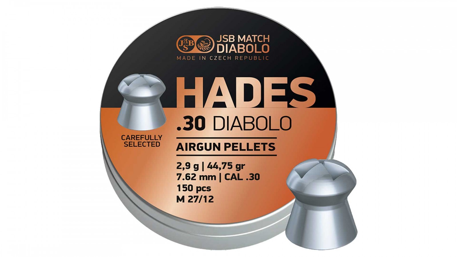 Gloanțe 7,62 mm JSB Hades Diabolo Gloanțe 7,62 mm JSB Hades Diabolo