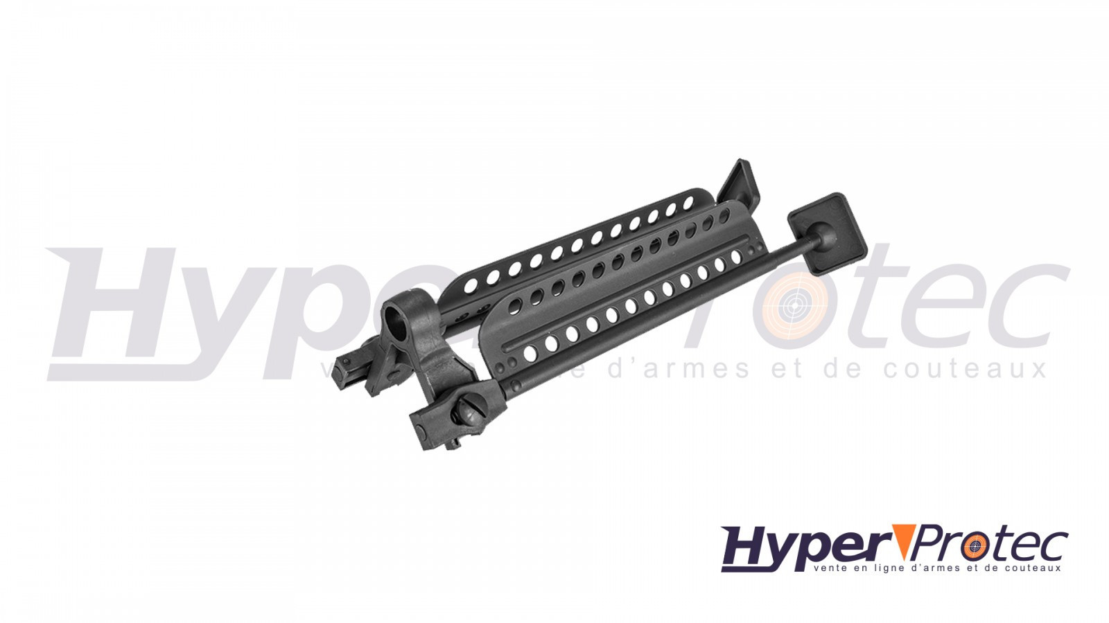 Bipied din polimer negru pentru pușca cu lunetă Barrett M82