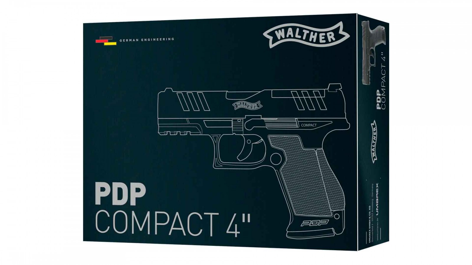 Пистолет с метални сачми Walther PDP Compact 4