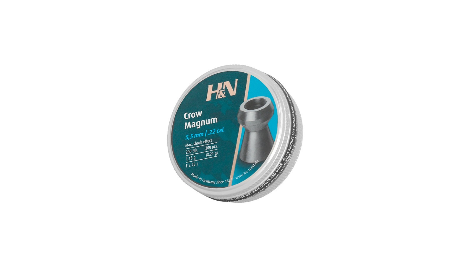 Олово 5,5 мм H&N Sport Crow Magnum