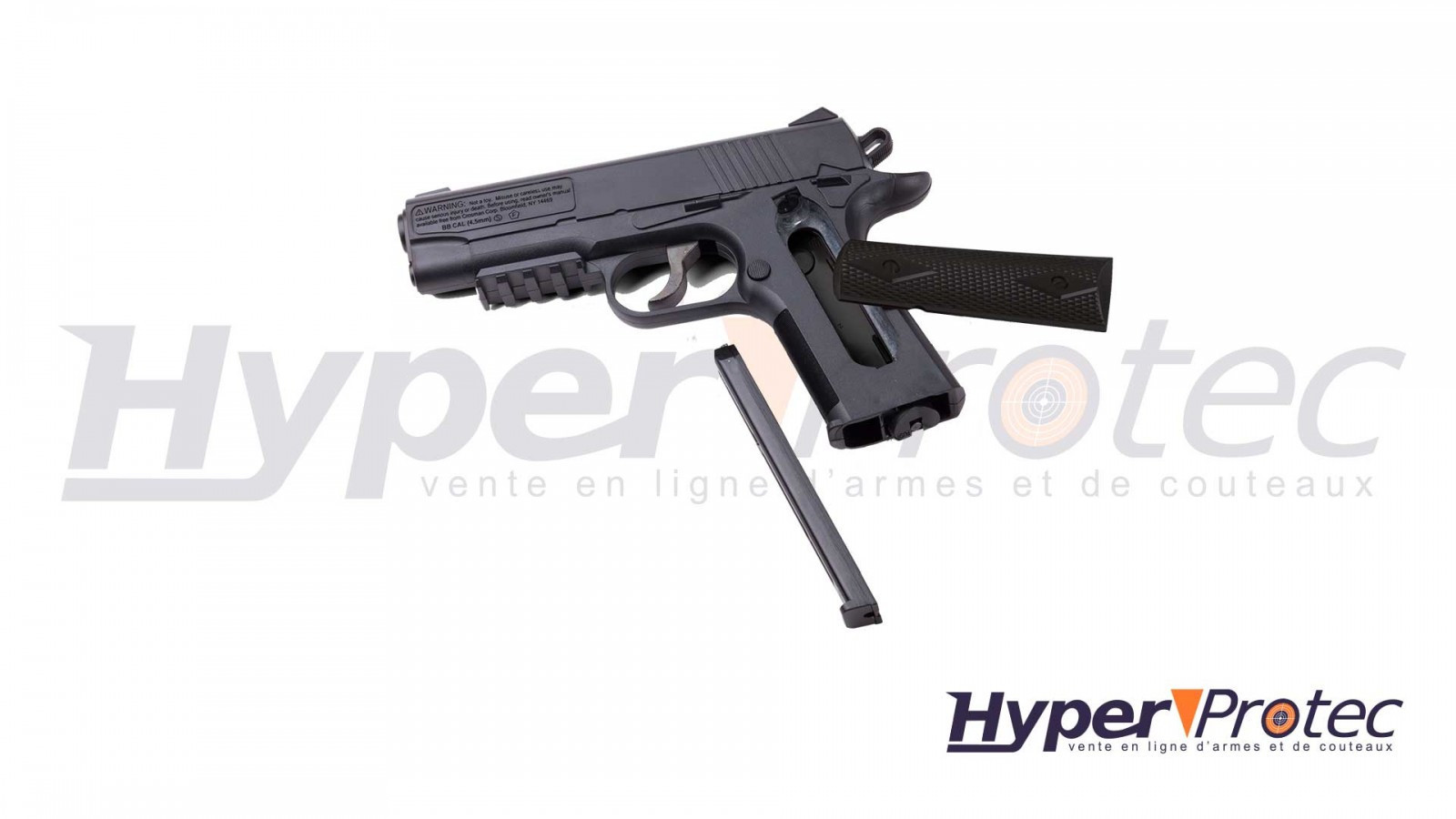 Пистолет с стоманени сачми Crosman 1911BB