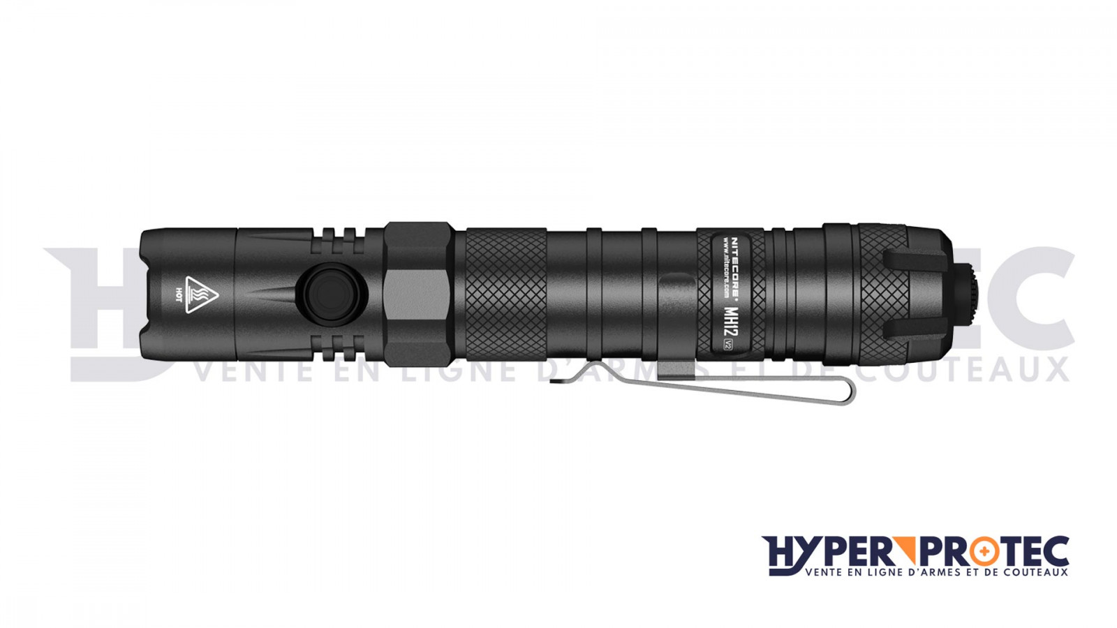 Nitecore mh12 v2 - тактическа лампа 1200 лумена