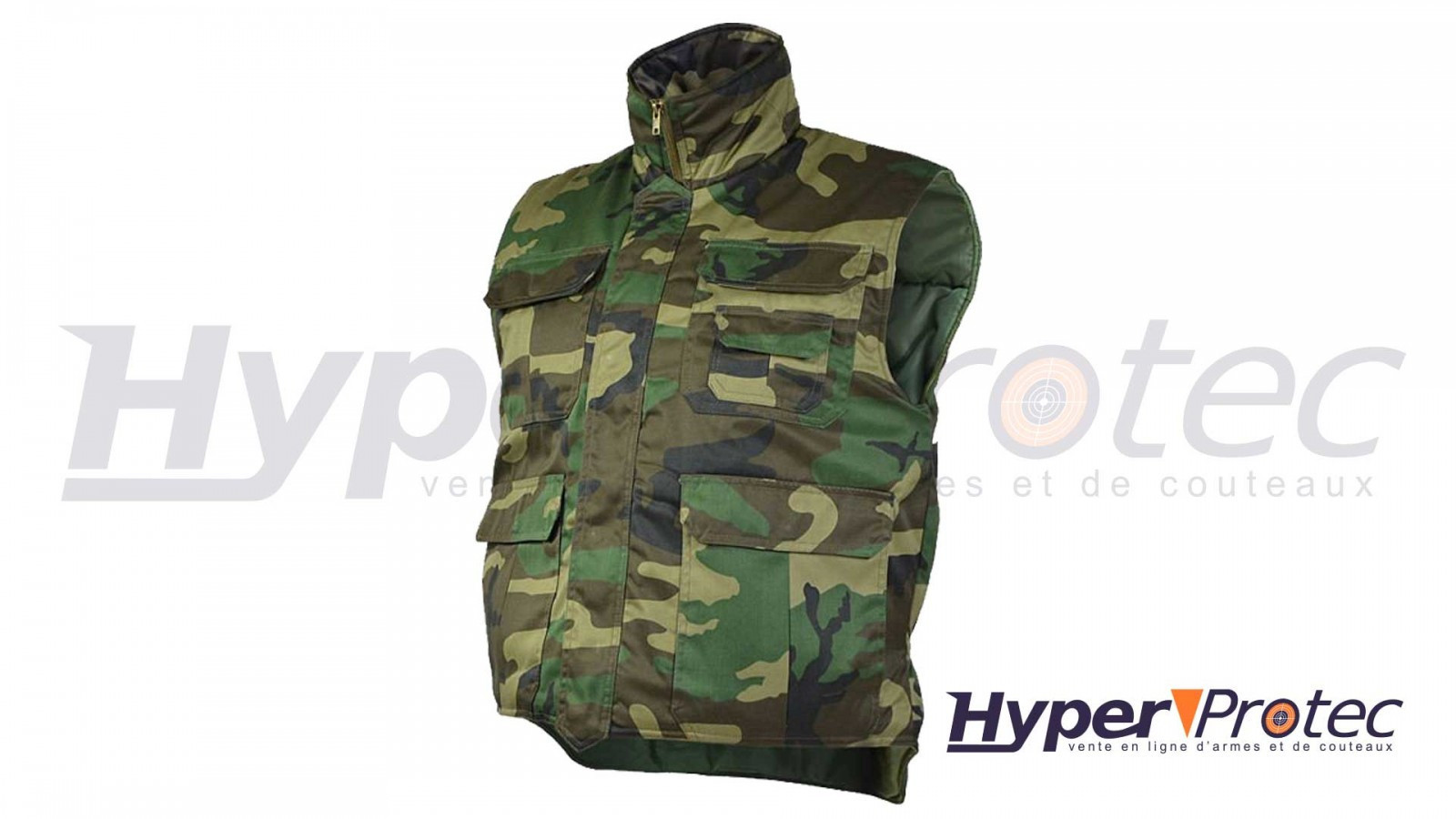 Безръкавна яке Mil-Tec Rangers Woodland
