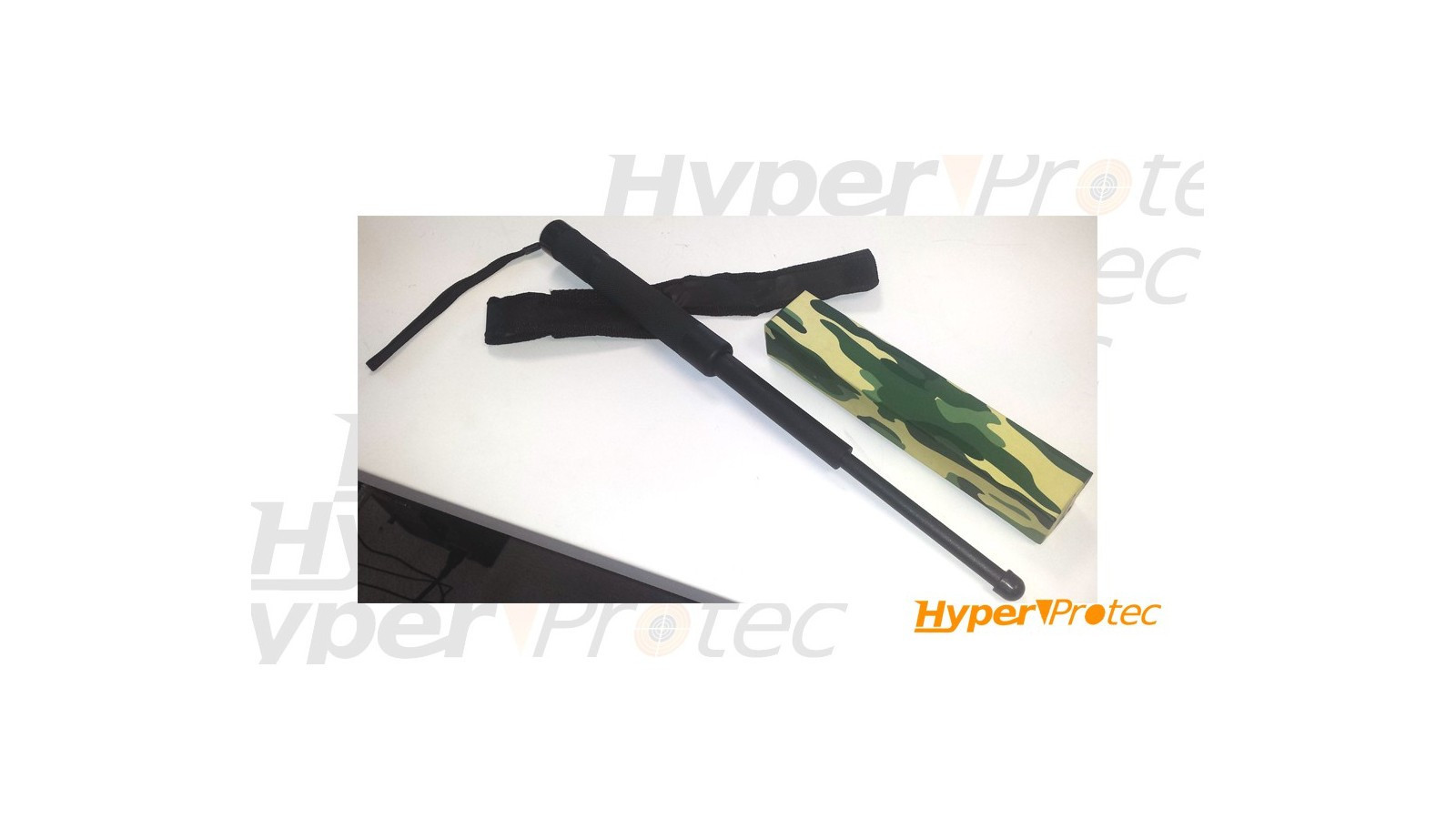 Baston telescopic din nailon - dimensiune 42 cm