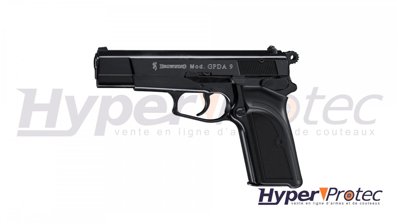 Комплект за самоотбрана Browning GPDA 9 мм - алармен пистолет