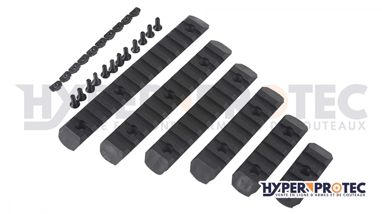 Hyperaccess rail keymod & m-lok – șină Picatinny
