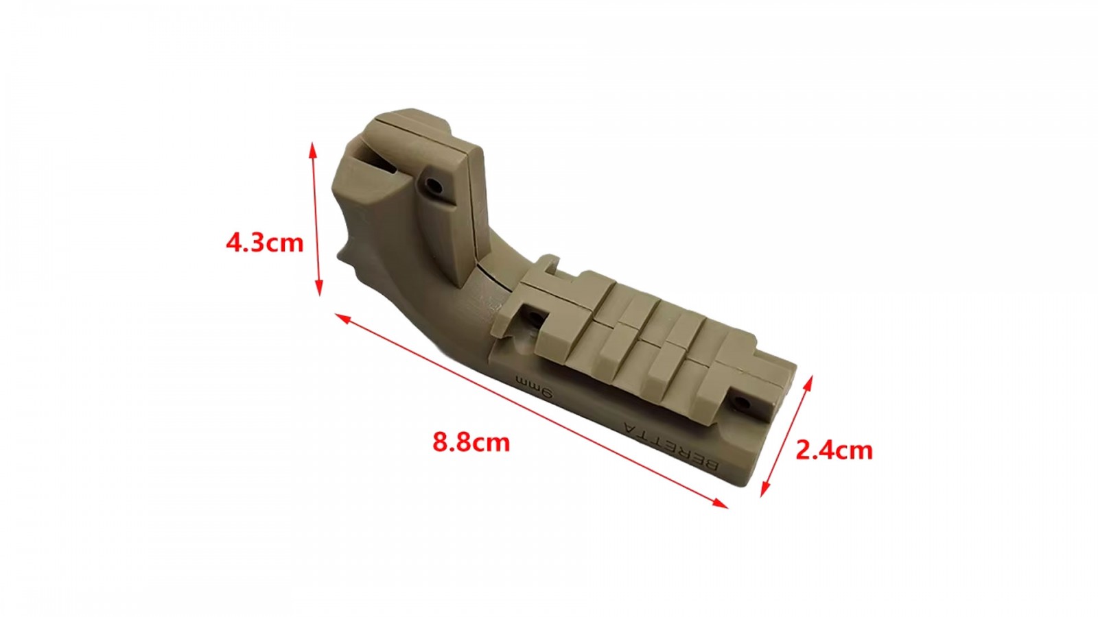 Upevnění lišty pro airsoftovou zbraň Beretta 92