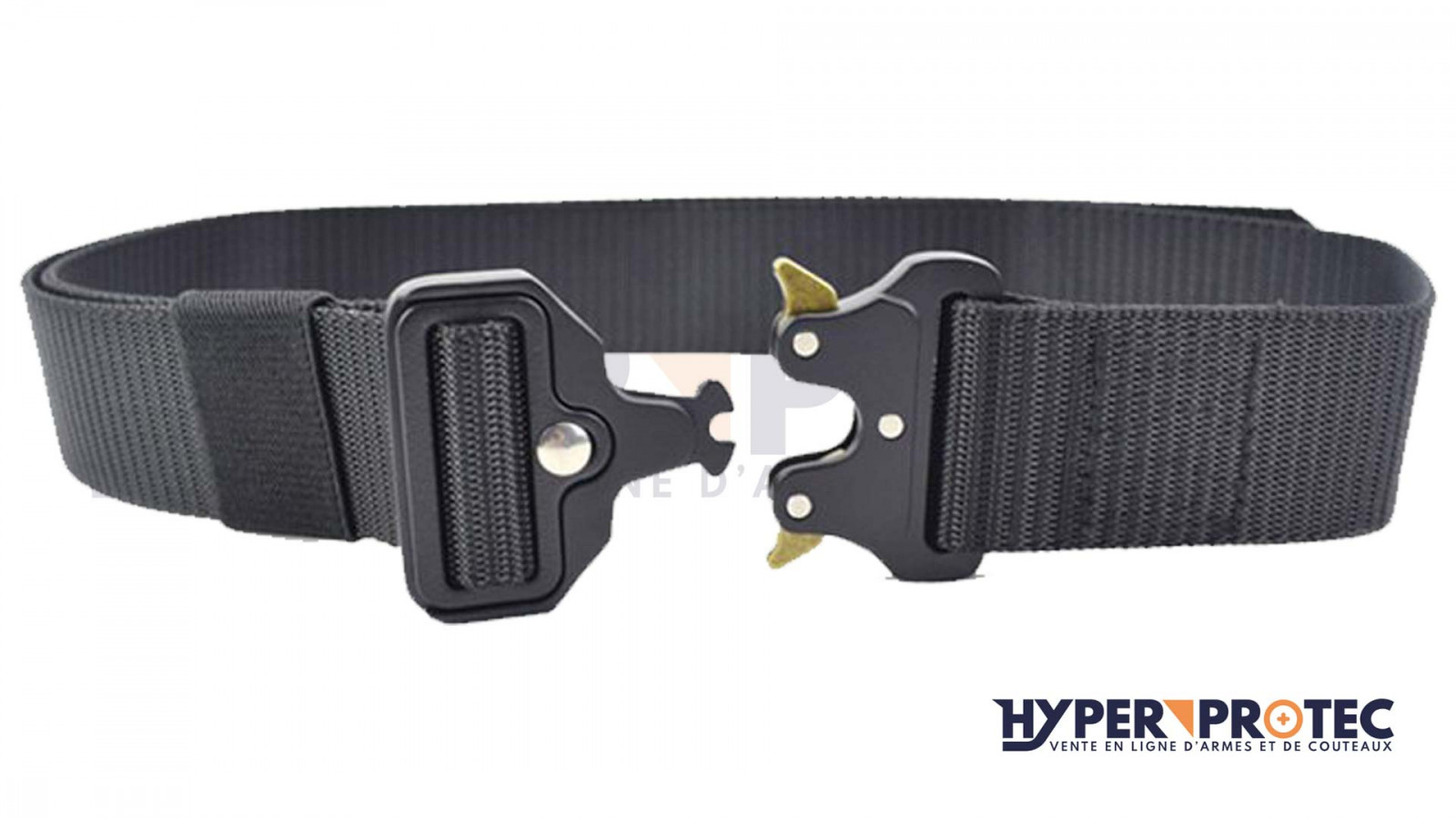 Centură tactică de bază din cordura neagră