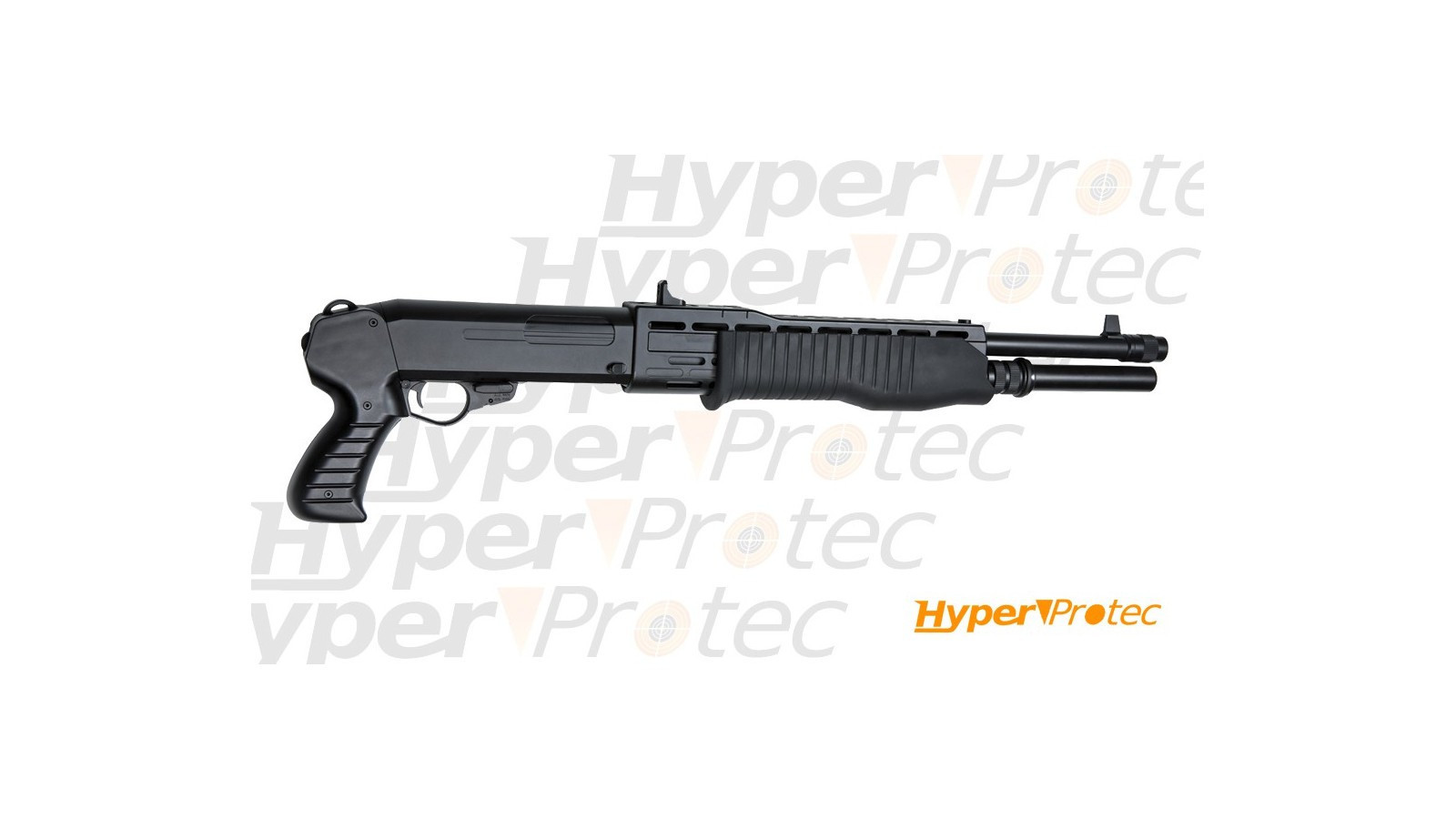 Airsoft реплика на помпена пушка Franchi SPAS-12 – изстрелва 3 топчета наведнъж