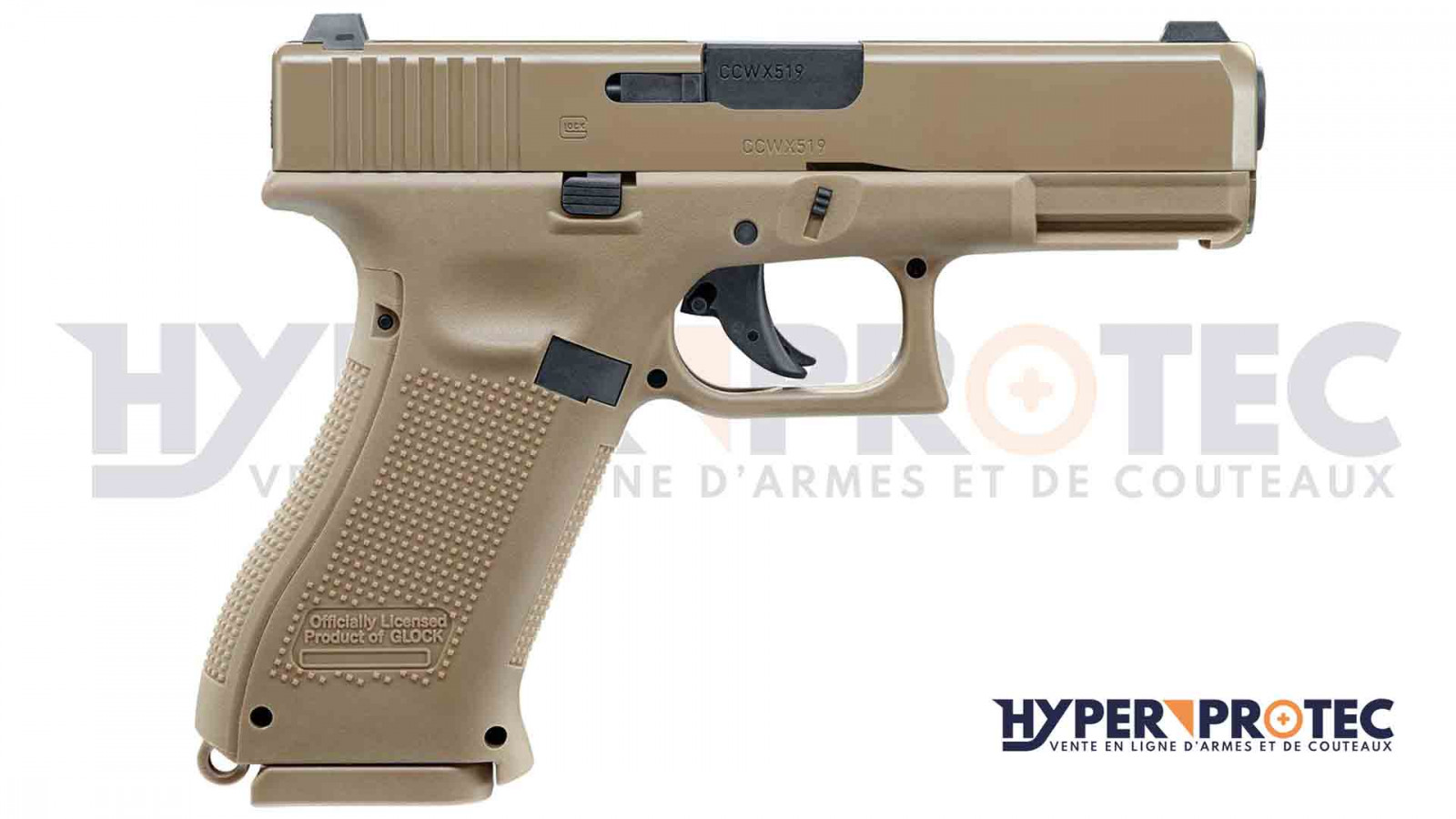 Пистолет с стоманени сачми Glock 19x Пистолет с стоманени сачми Glock 19x