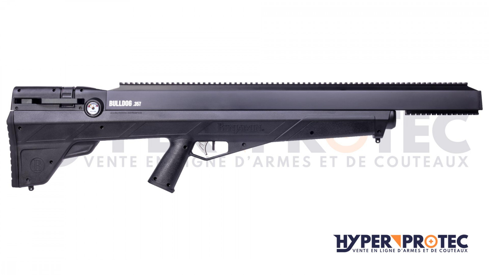 Benjamin Bulldog .357 plumb 19,9 jouli