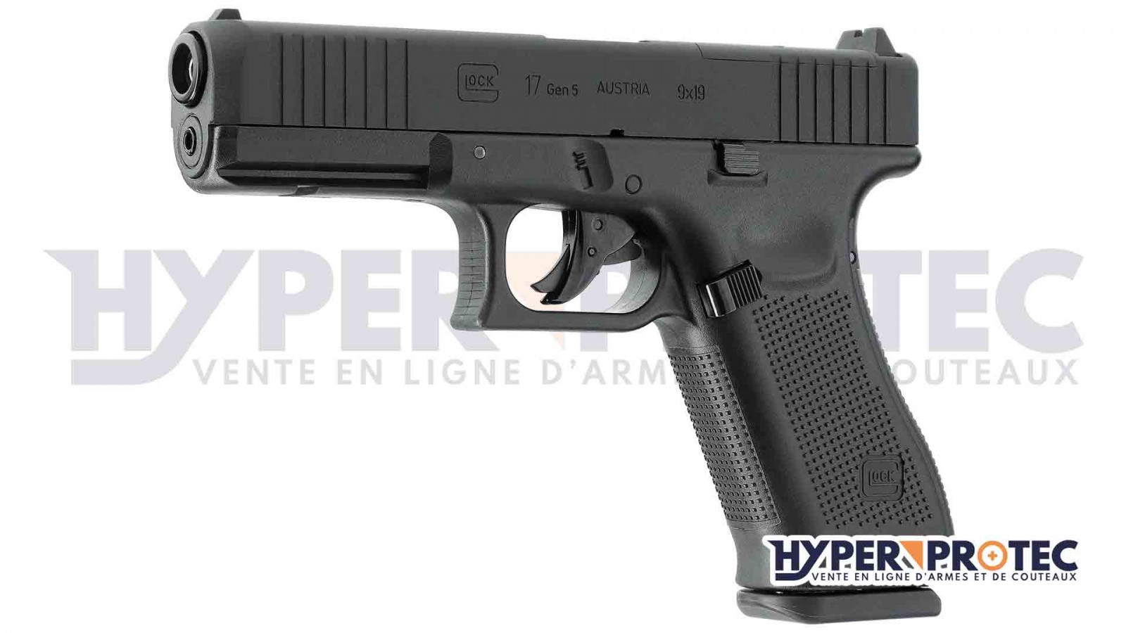 Pistole na olověné kuličky Glock 17 gen5 mos