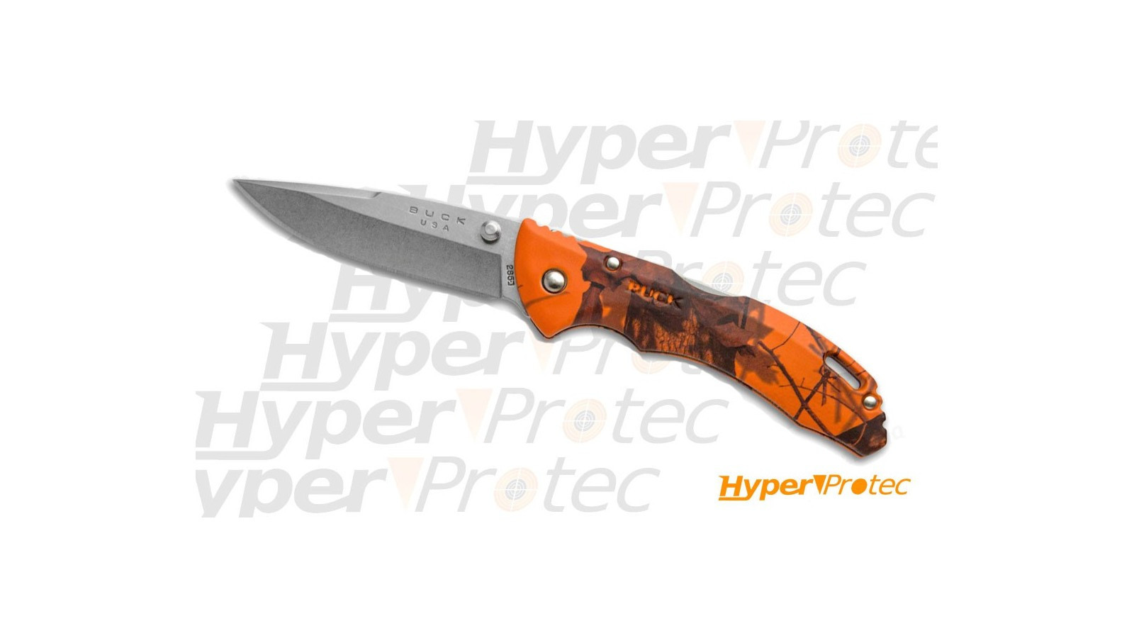 Skládací nůž Buck Bantam Orange Camo BLW Skládací nůž Buck Bantam Orange Camo BLW