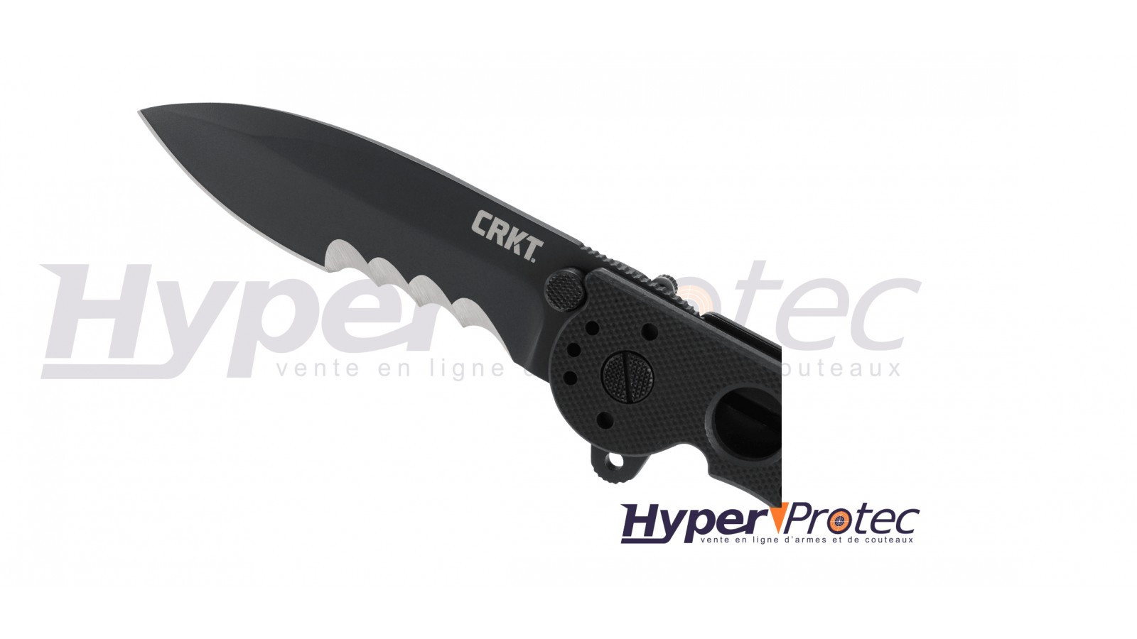 Сгъваем нож CRKT M21 с анодизирано черно острие, унисекс