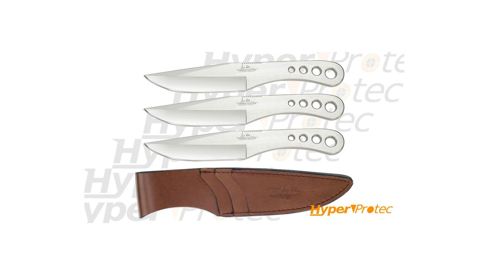 Комплект от 3 хвърлящи ножа Gil Hibben Custom