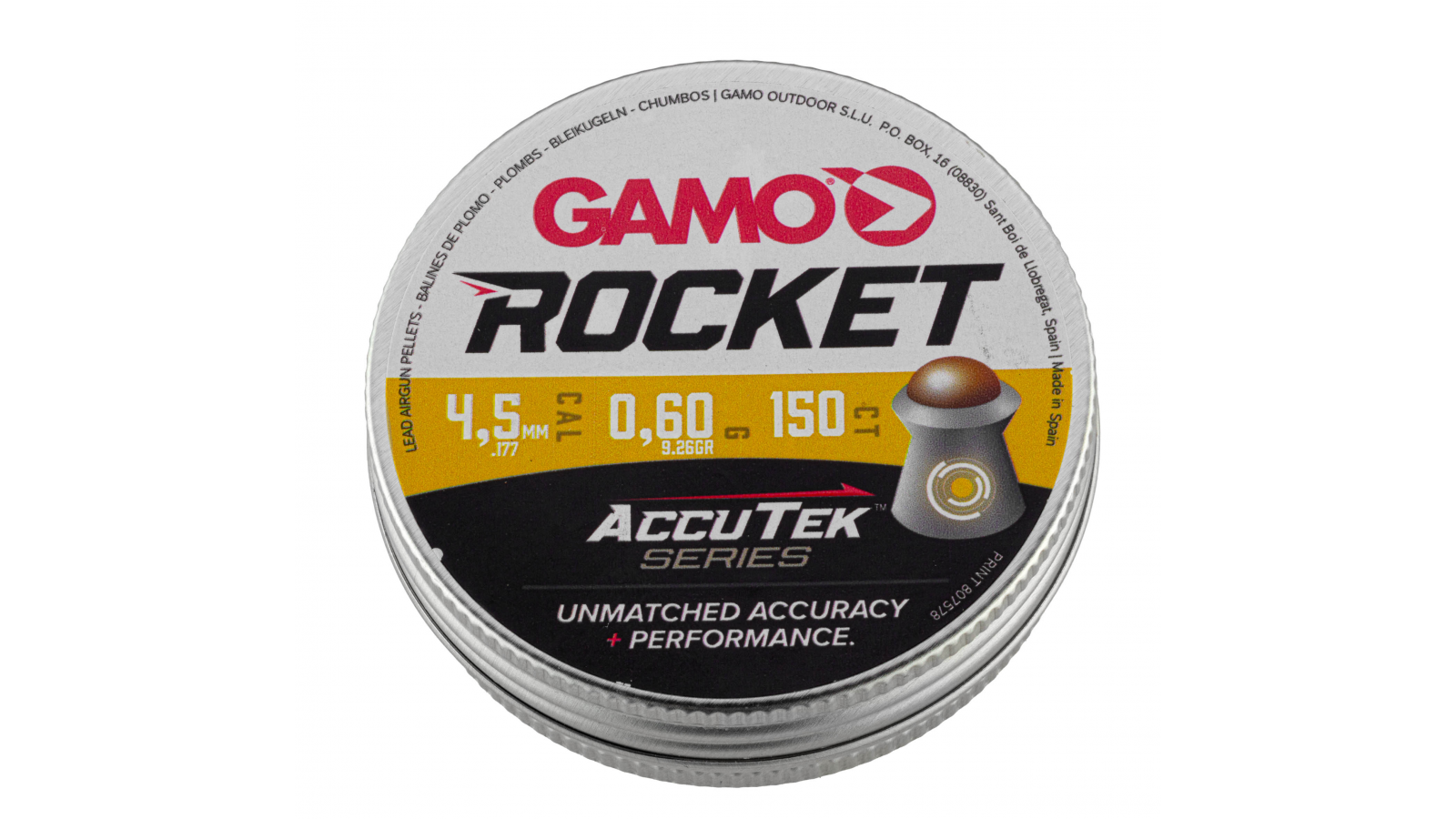 Олово 4,5 мм Rocket Destroyer