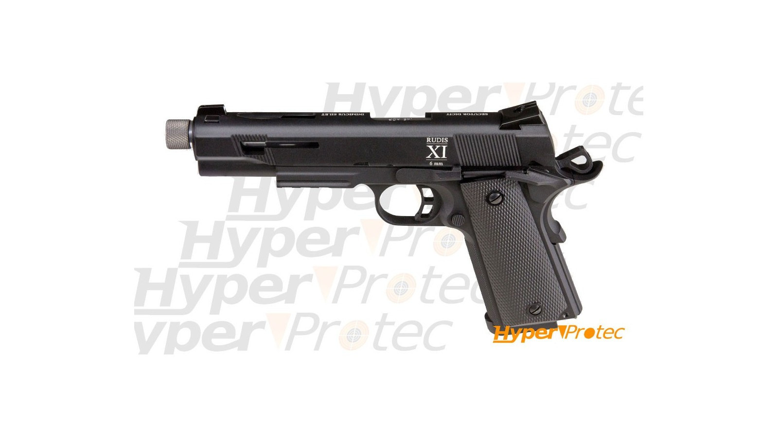Реплика на въздушен пистолет CO2 1911 Rudis XI Secutor - калибър 6 мм BBs