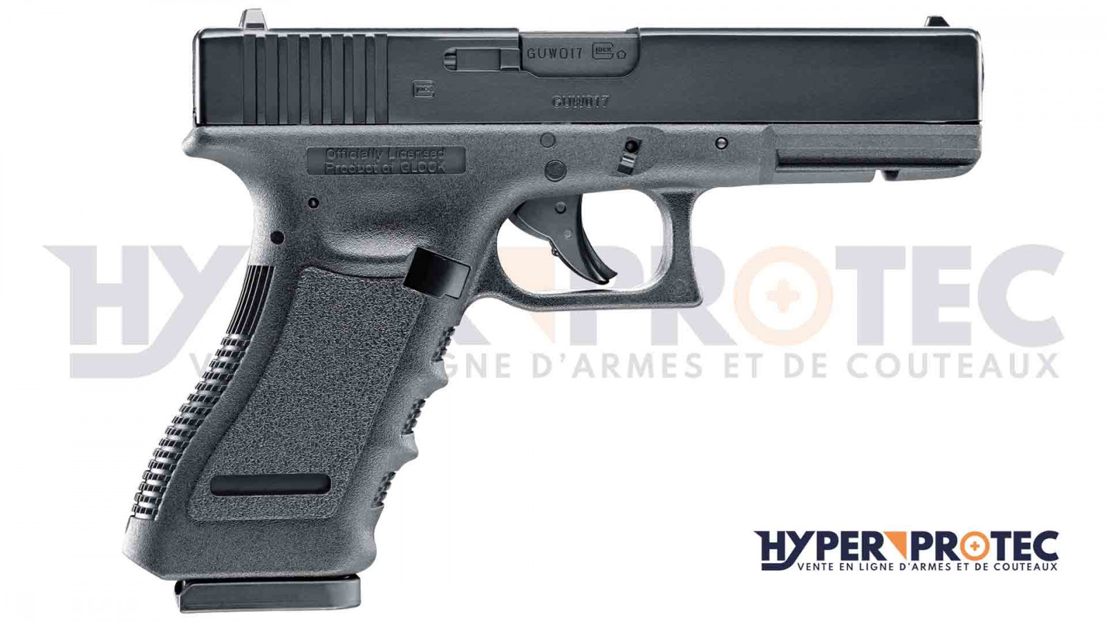 Pachet pistol Glock 17 - cal. BB 4,5 mm