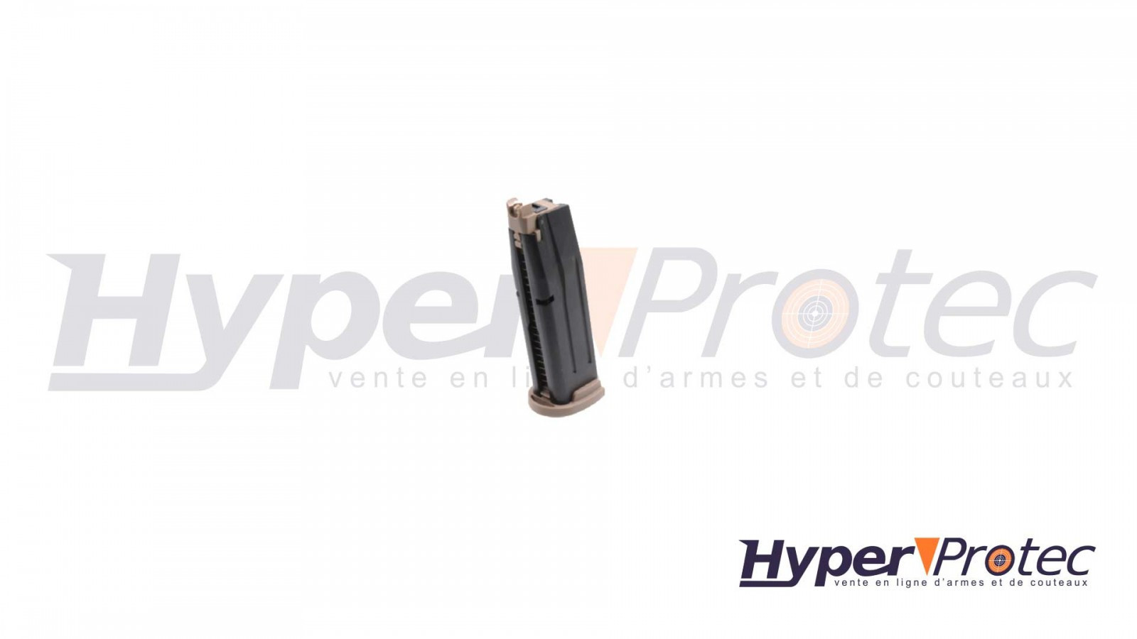 Încărcător cu gaz pentru pistol SIG Sauer P320, calibru 6 mm, negru
