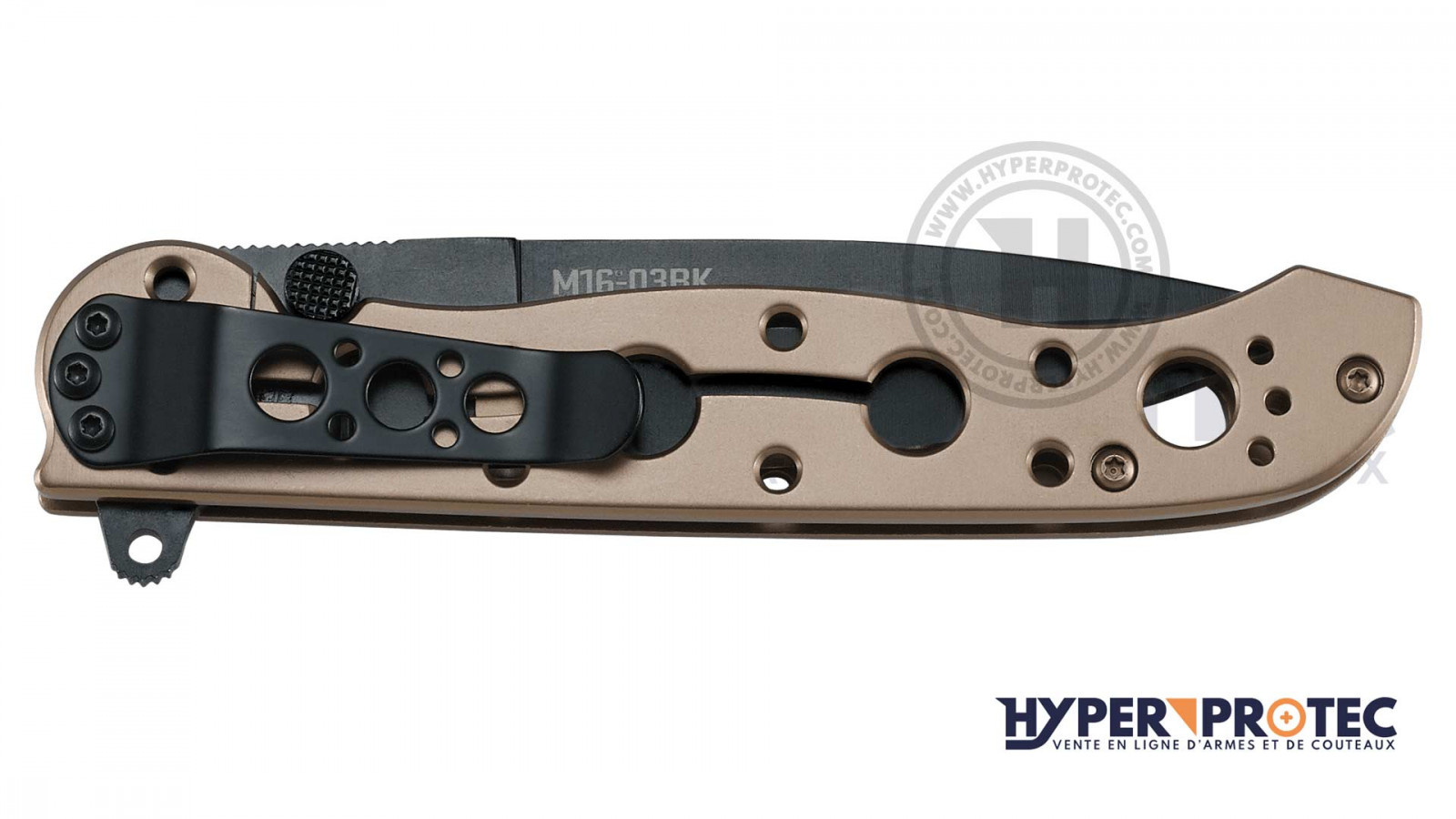 Crkt m16 03bk - cuțit de buzunar
