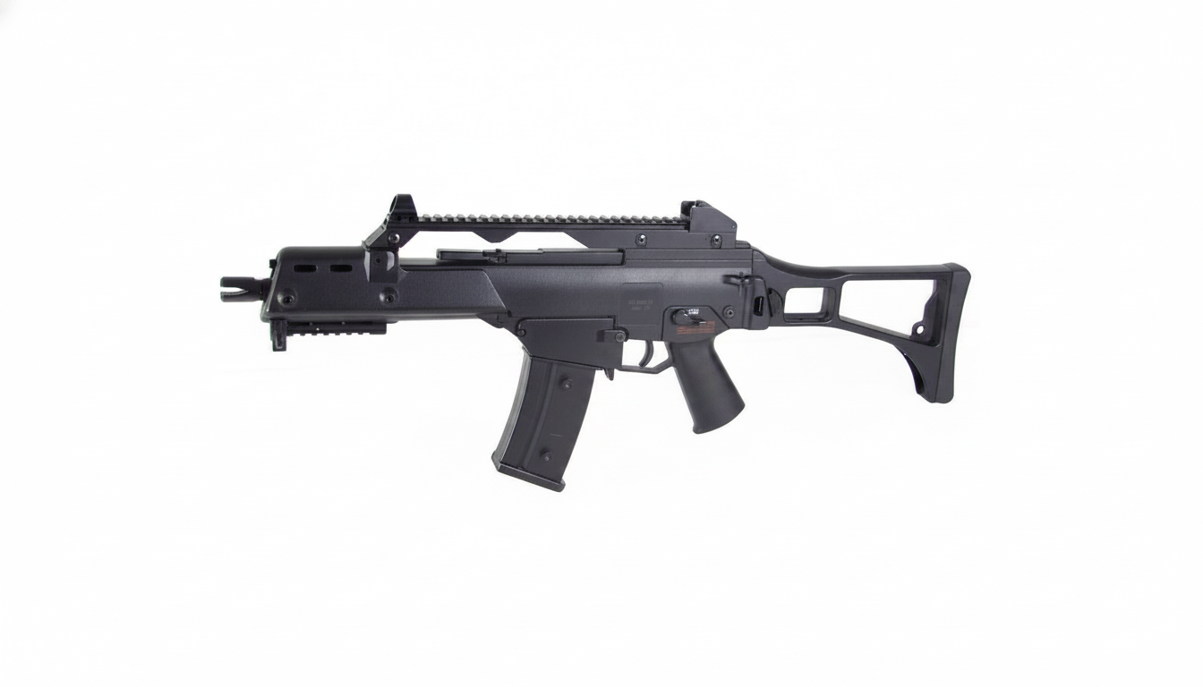 G36c slv черна – електрическа въздушна пушка с автоматичен огън