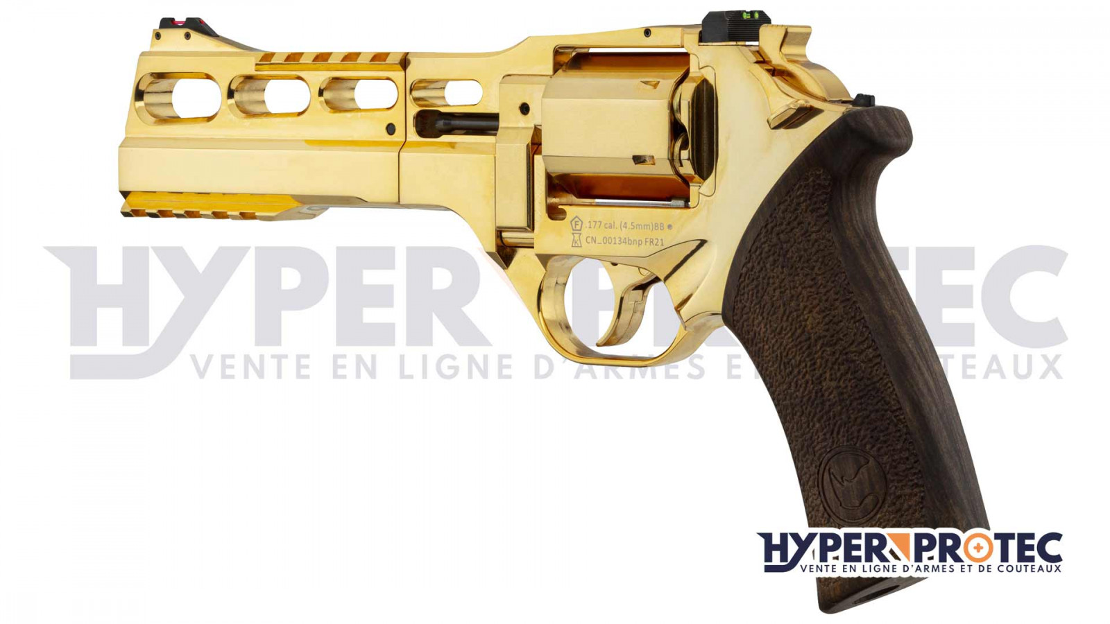Chiappa rhino 60ds gold - револвер с олово