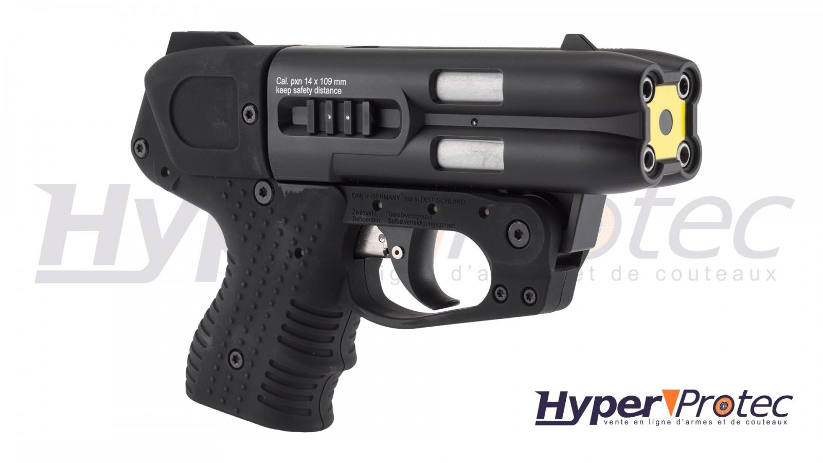 Piexon jpx4 compact jet defender dosah 7 metrů pepřový gel