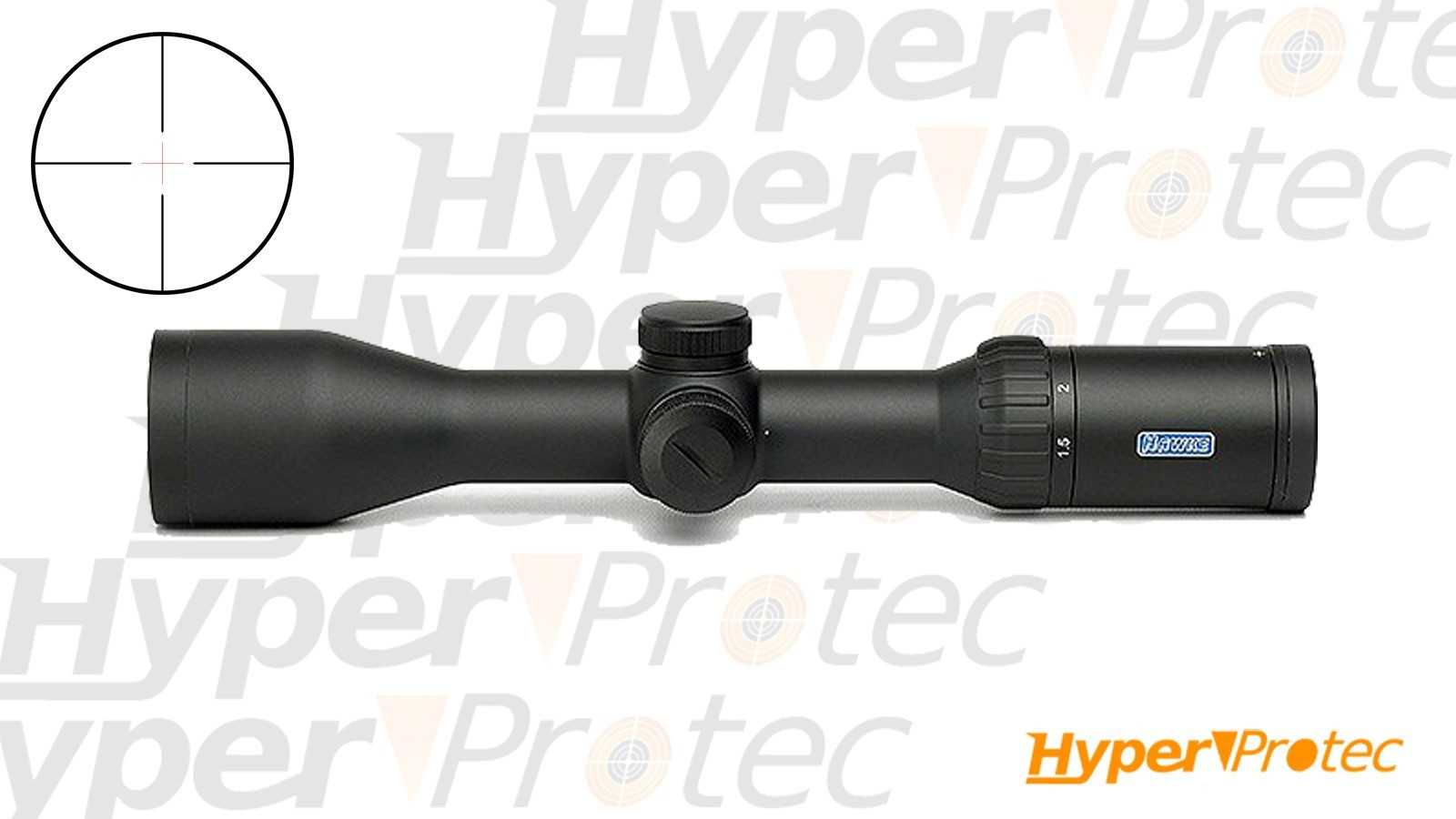 Оптически мерник Hawke Endurance 30 Zoom 1,5-6×44 с ретикула 30/30 Оптически мерник Hawke Endurance 30 Zoom 1,5-6×44 с ретикула 30/30