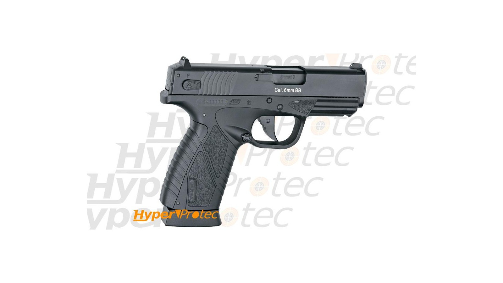 Аирсофт пистолет Bersa BP9CC 6 мм CO2 - 1,5 джаула