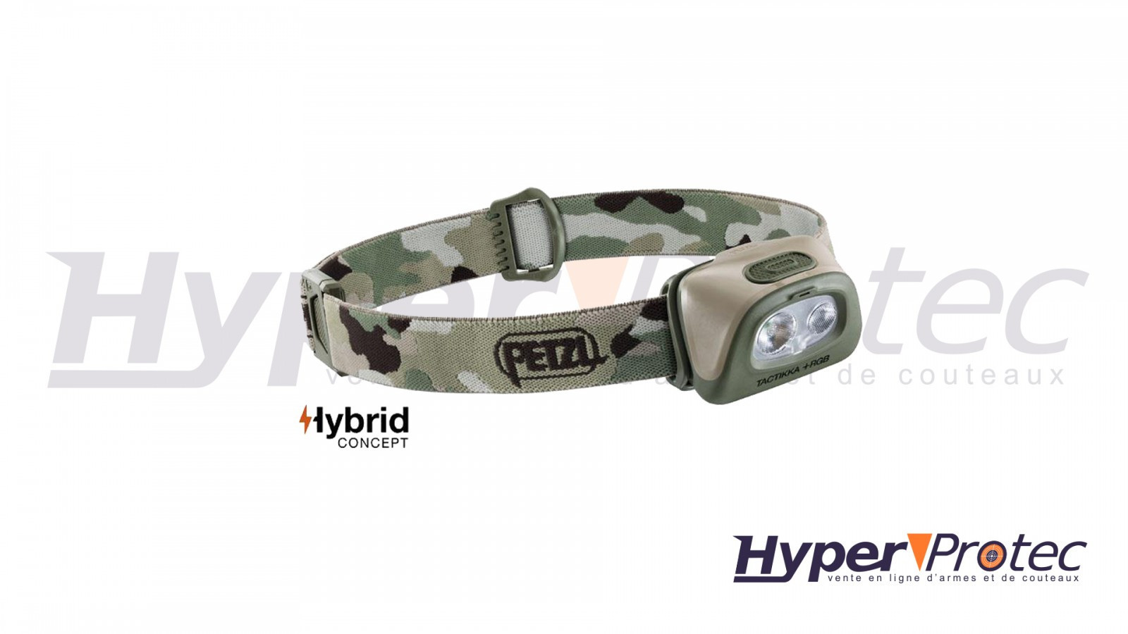 Челна лампа Petzl „Tactikka +RGB“ 350 лумена