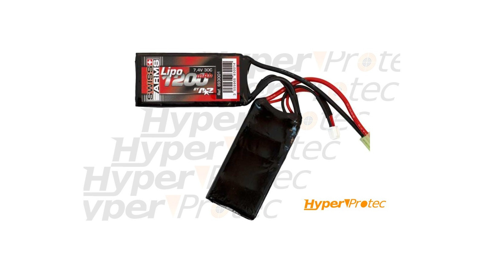 Батерия за въздушни реплики Lipo 7.4V 1200mAh Батерия за въздушни реплики Lipo 7.4V 1200mAh