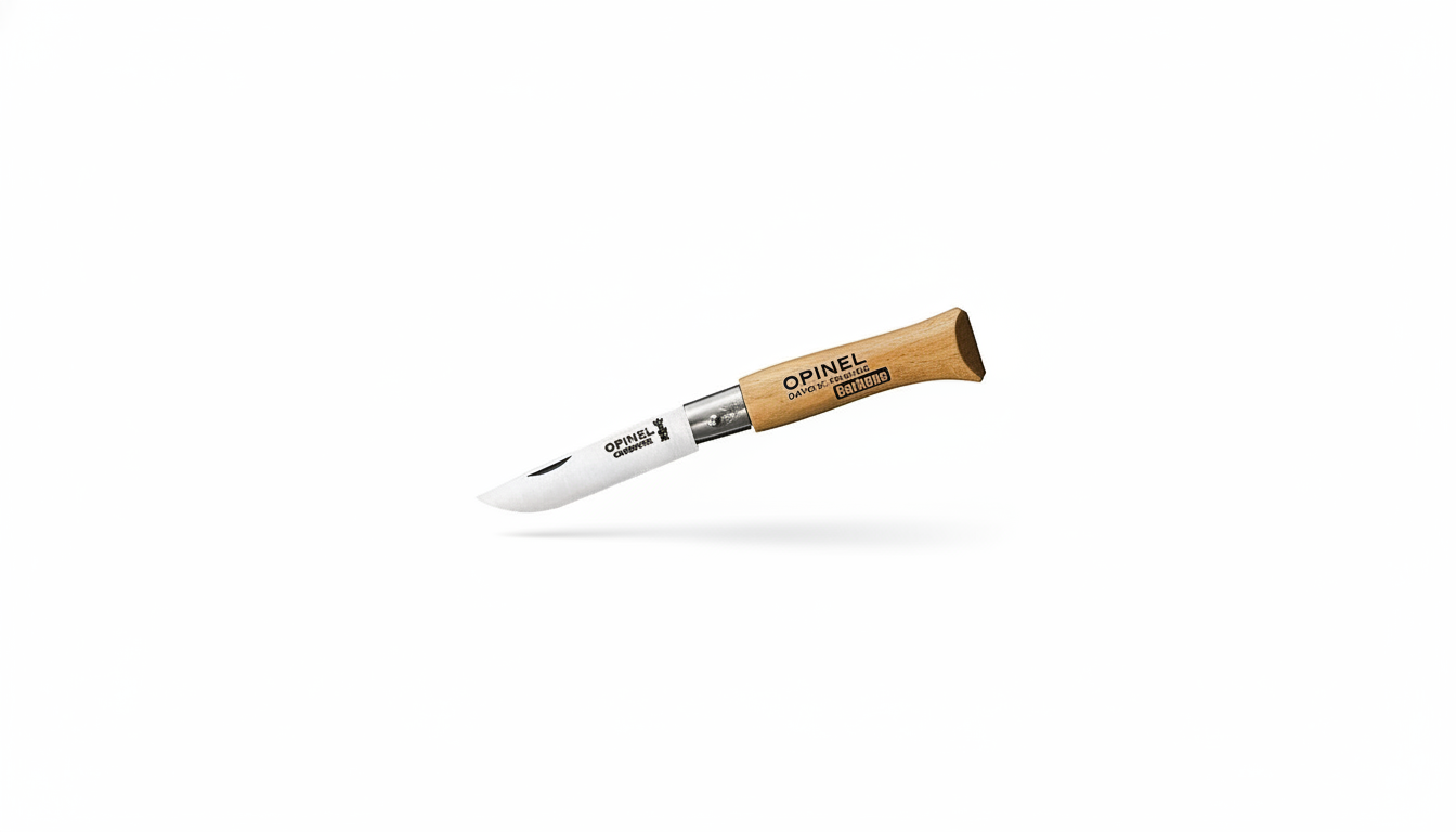 Opinel cu lamă din oțel carbon nr. 4