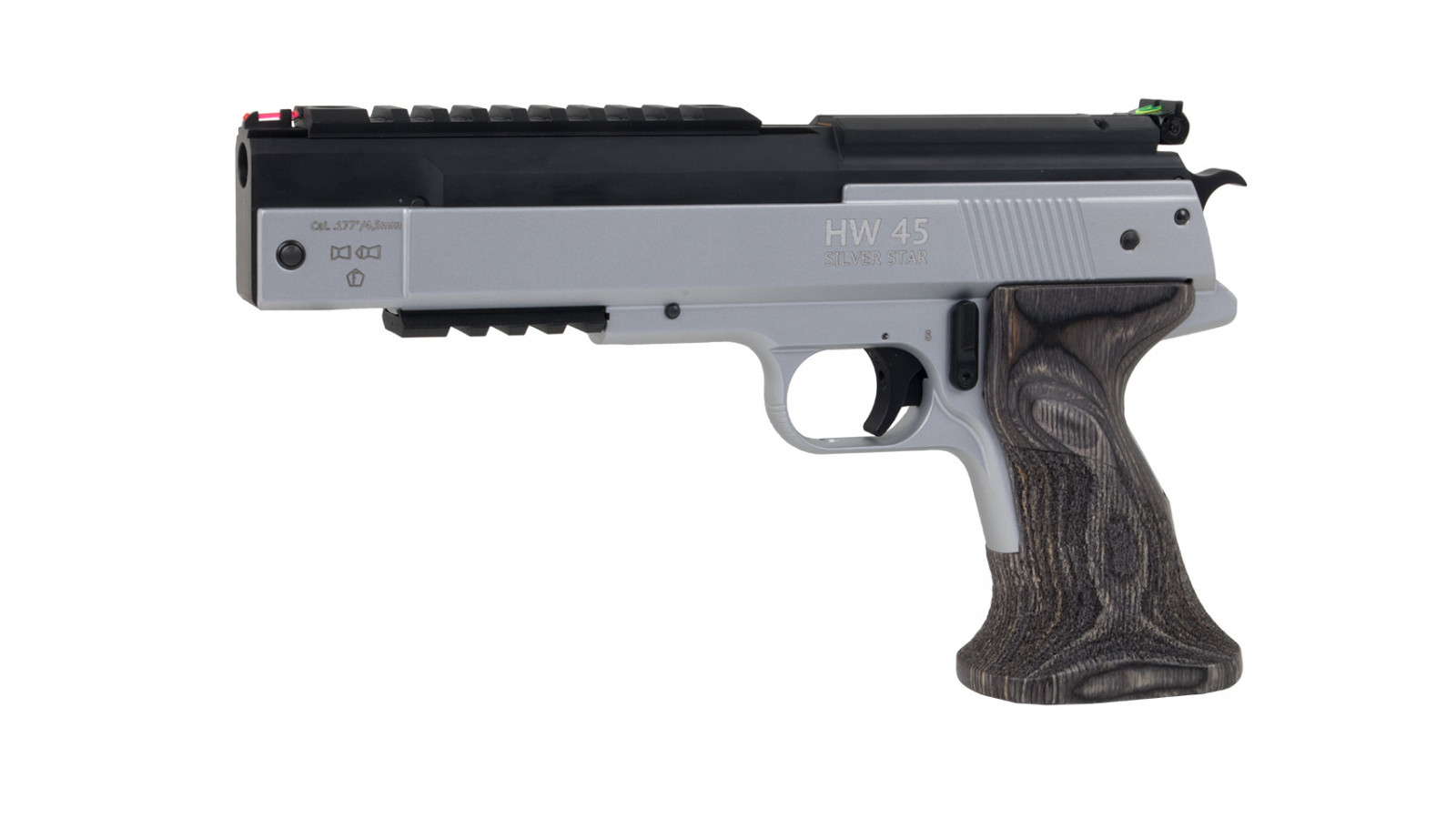 Pistol cu alice Weihrauch HW 45 Silver Star Sport