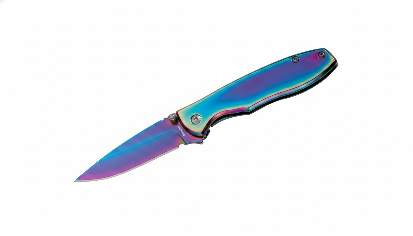 Celoskeletový zavírací nůž – rainbow ii