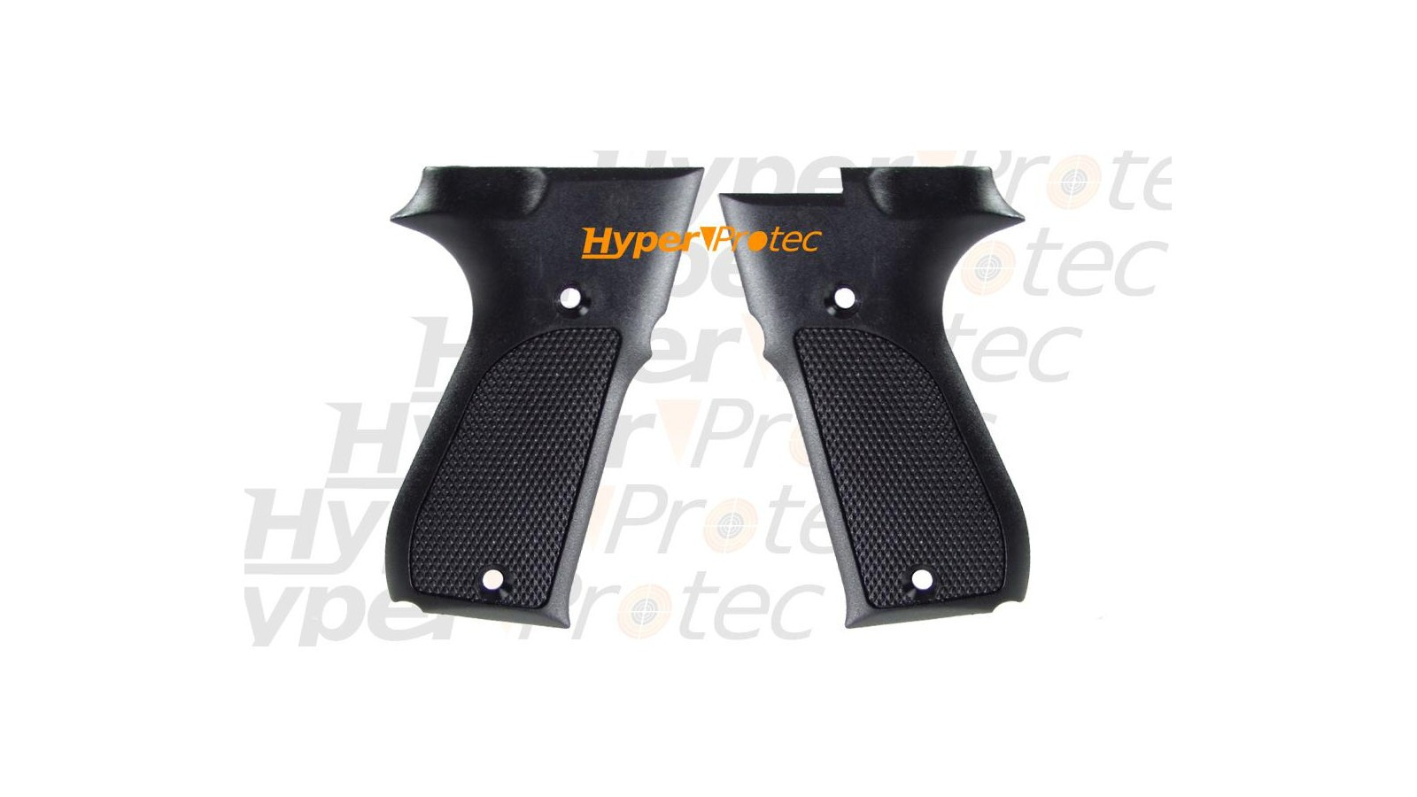 Черни накладки за приклада за Walther CP88 с сачми Черни накладки за приклада за Walther CP88 с сачми