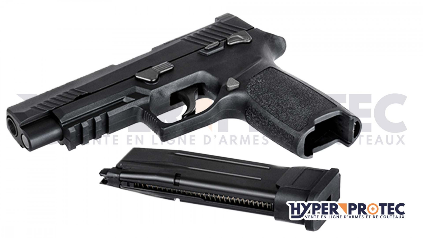 Airsoft пистолет WE F17 с газ GBB