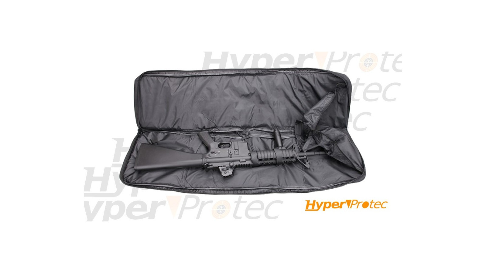 Чанта за карабина GFC Tactical, черна - 120 см