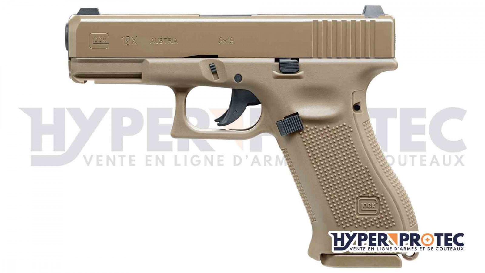 Пистолет с стоманени сачми Glock 19x