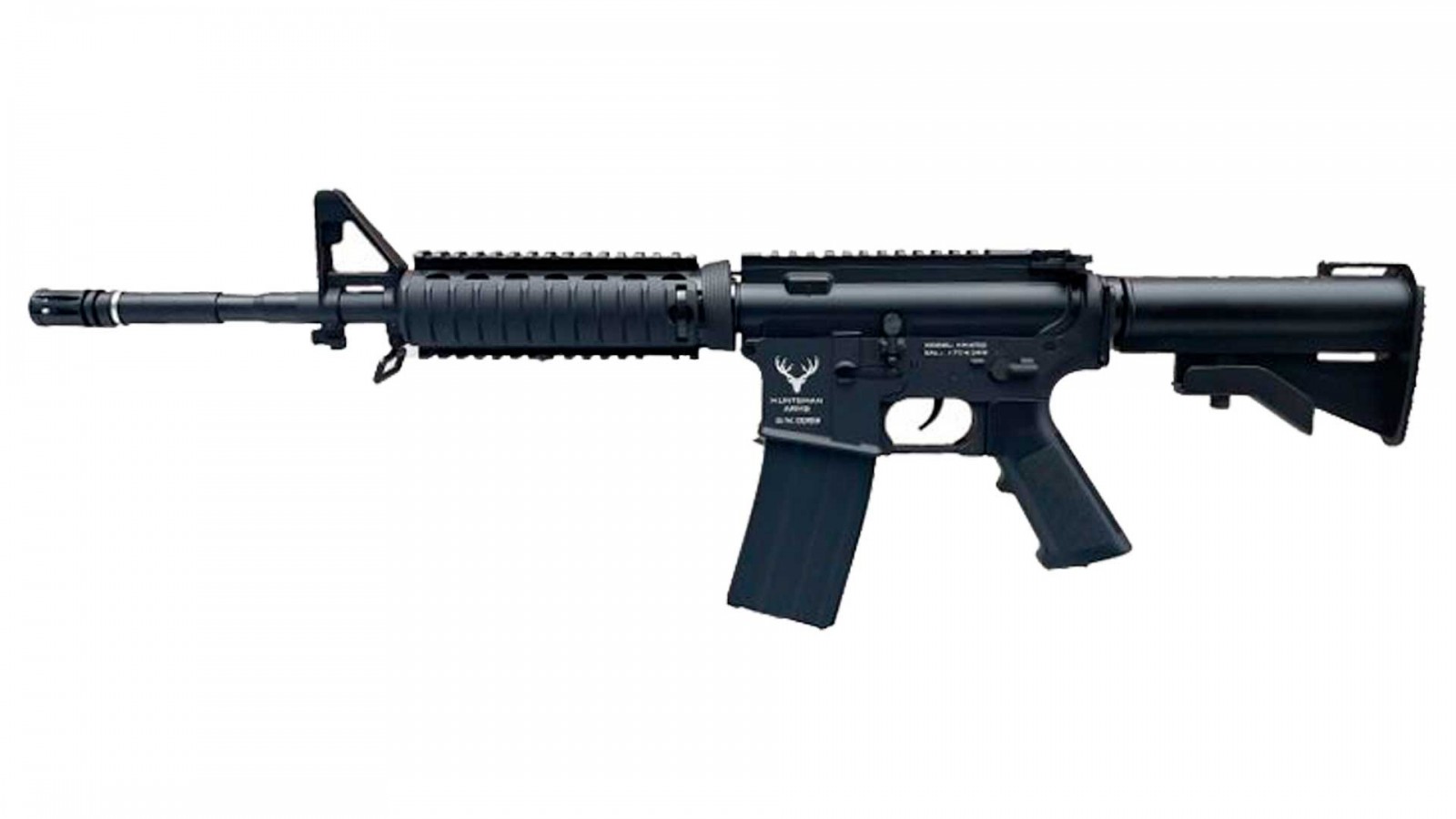 Carabină cu bile din oțel Huntsman M4 RIS