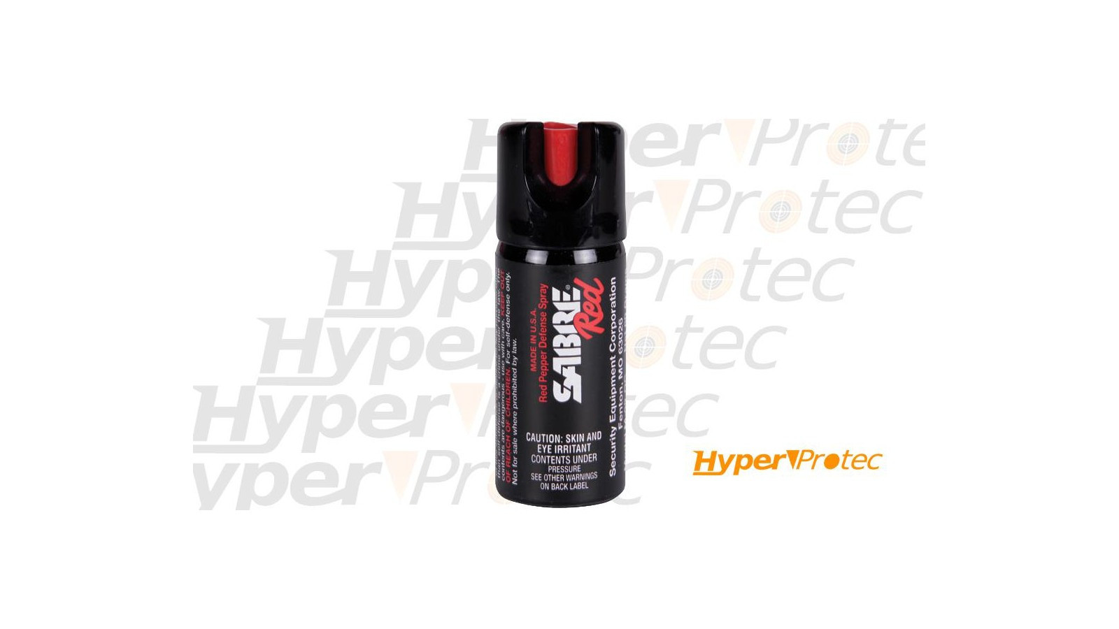 Spray lacrimogen Sabre Red cu ardei iute – 60 ml