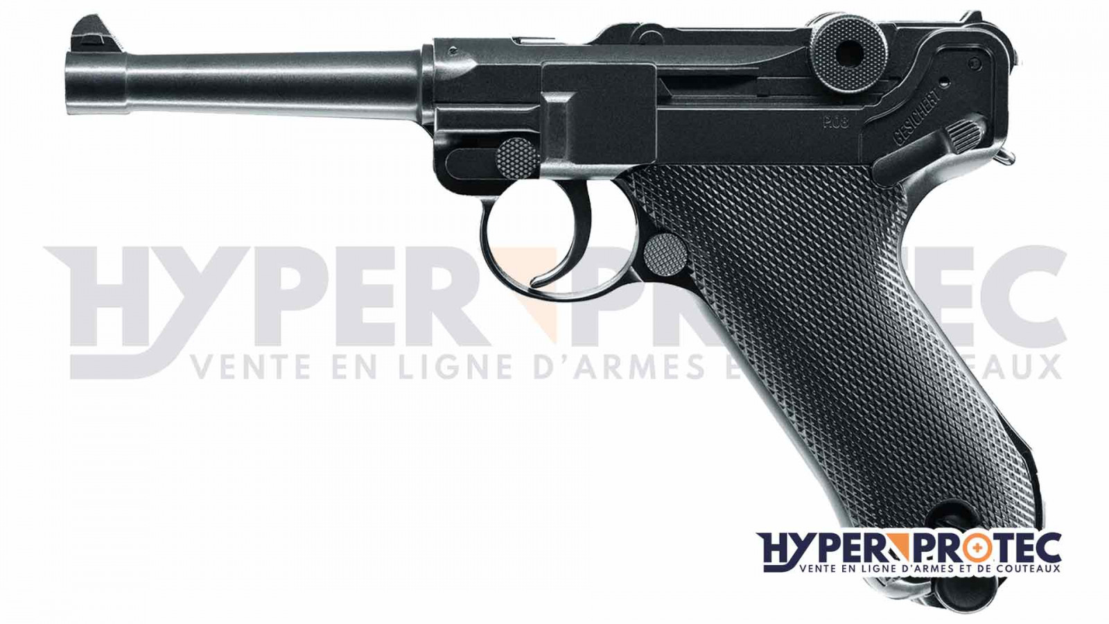 Пистолет със стоманени сачми Legends P08 Blowback Пистолет със стоманени сачми Legends P08 Blowback