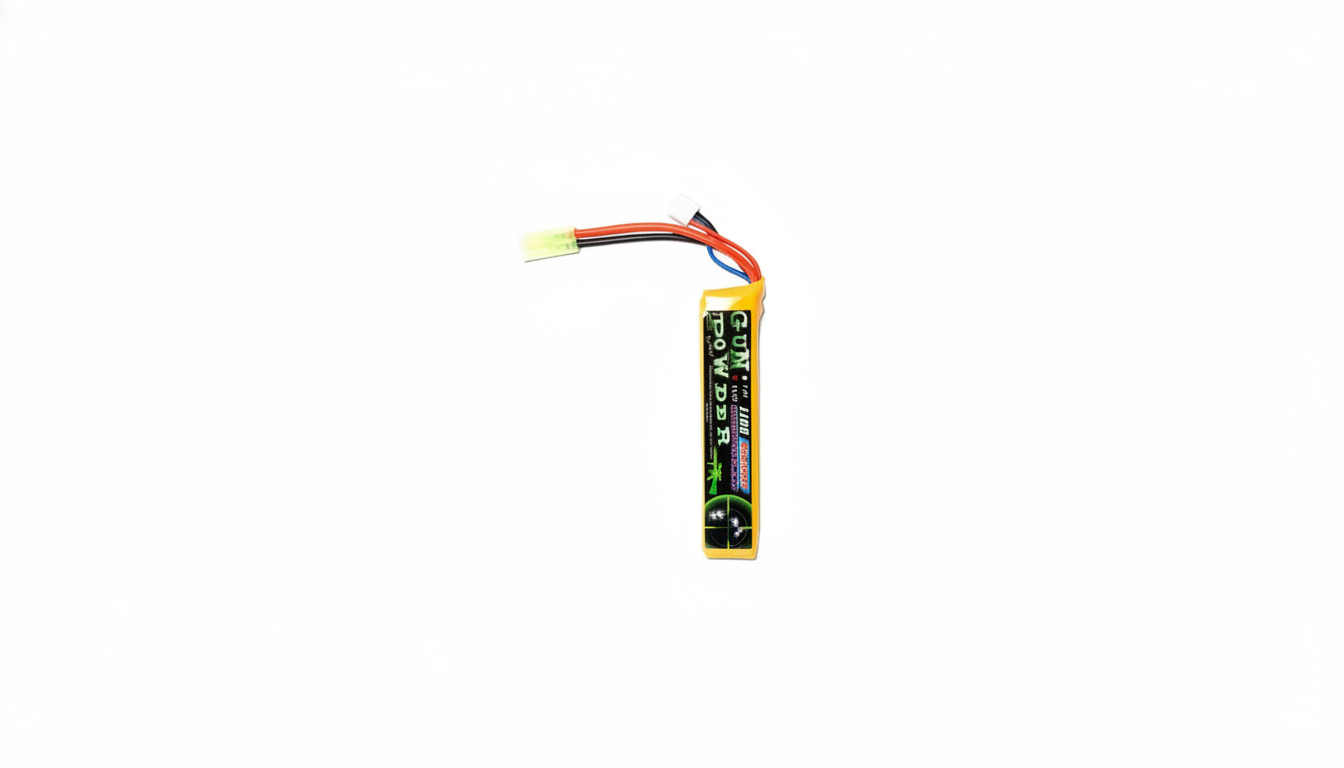 Липо батерия 7,4 V 1100 mAh за въздушни пушки Липо батерия 7,4 V 1100 mAh за въздушни пушки