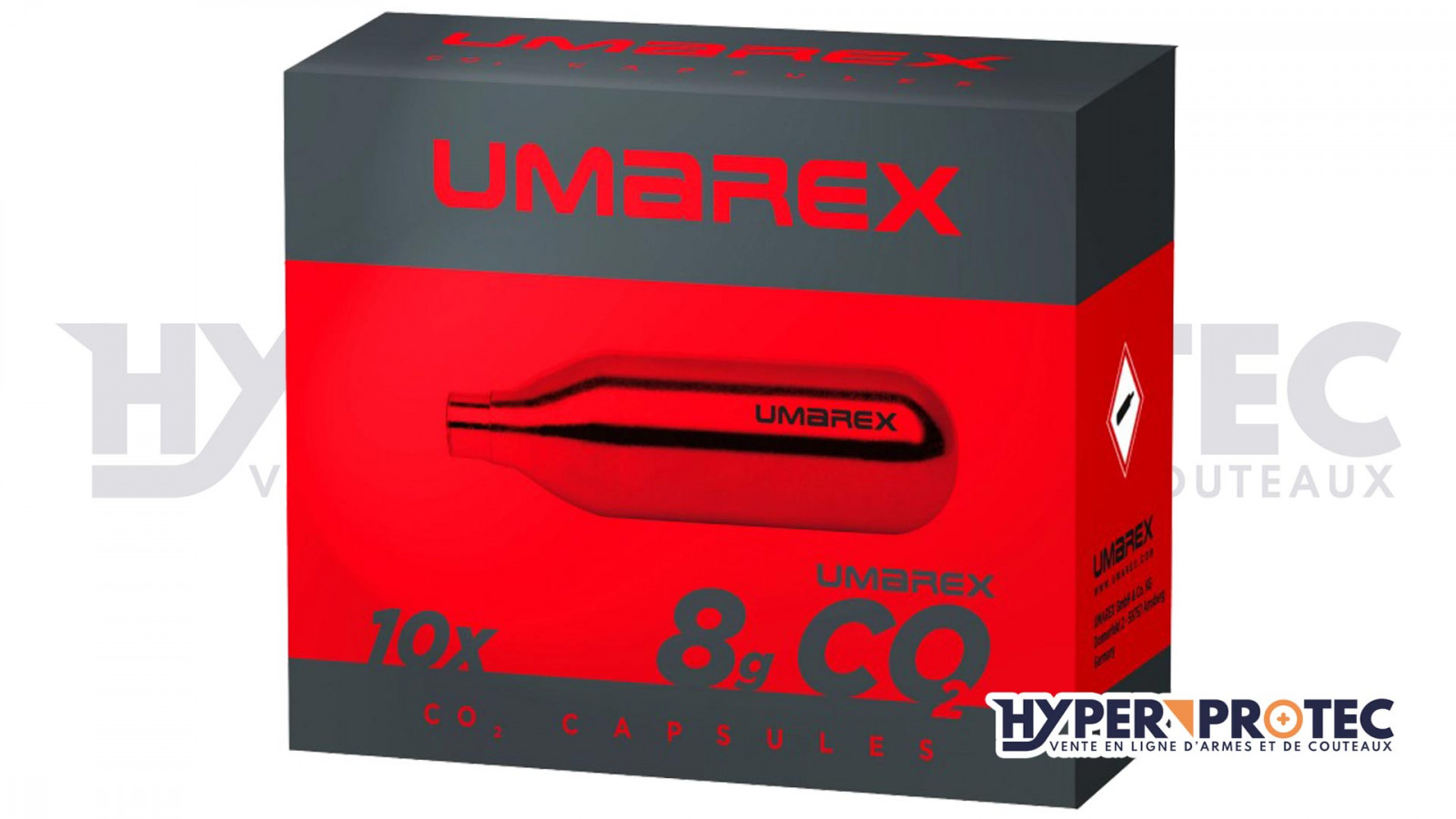 Capsulă cu aer comprimat – cartuș de CO2 de 8 g Capsulă cu aer comprimat – cartuș de CO2 de 8 g