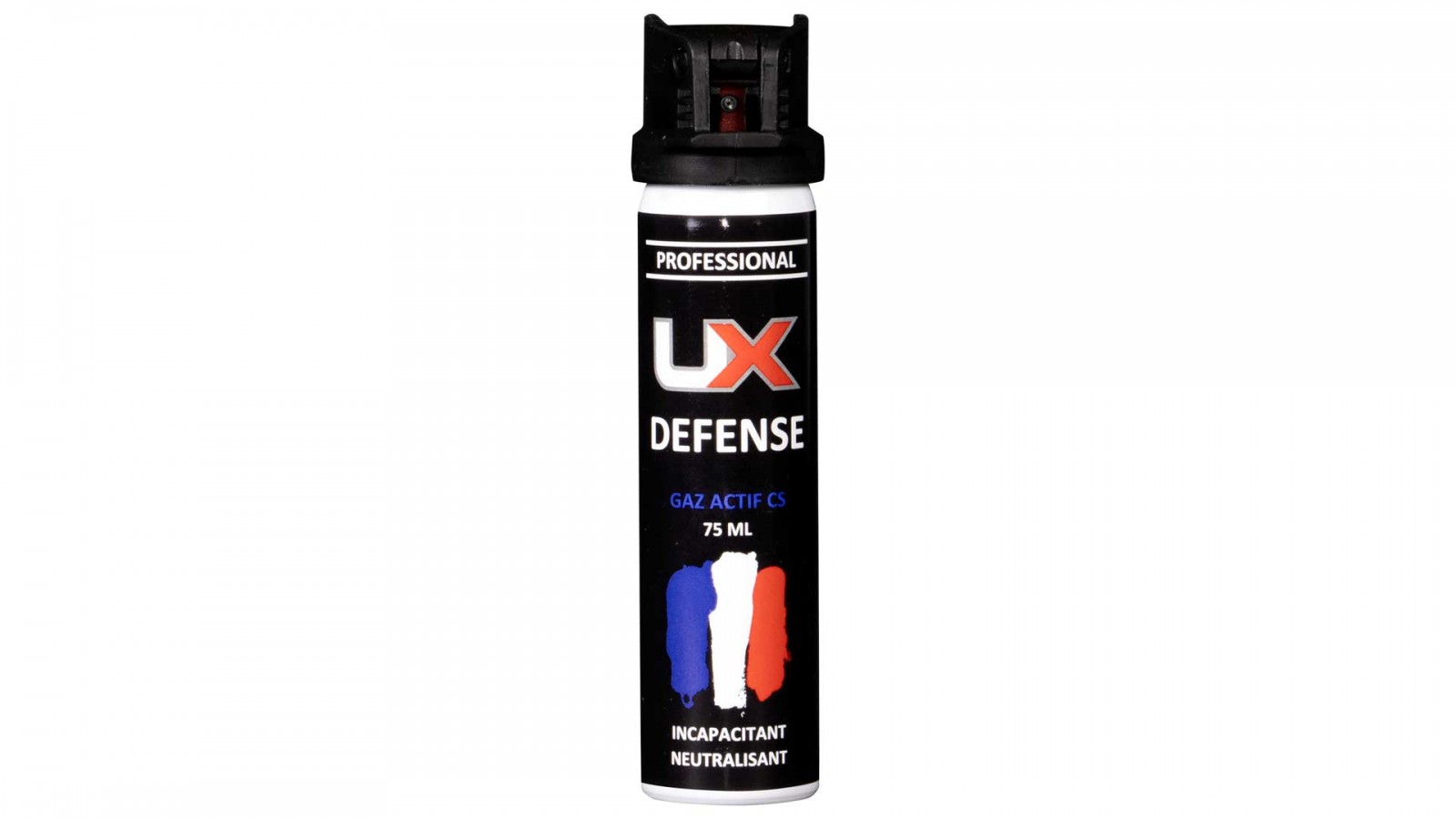 Spray lacrimogen UX Défense Gaz CS – 75 ml