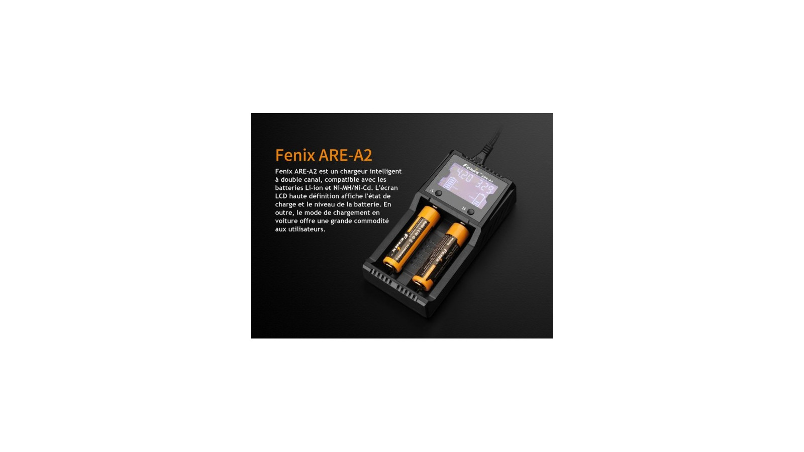 Fenix are-a2 - зарядно устройство за акумулаторни батерии