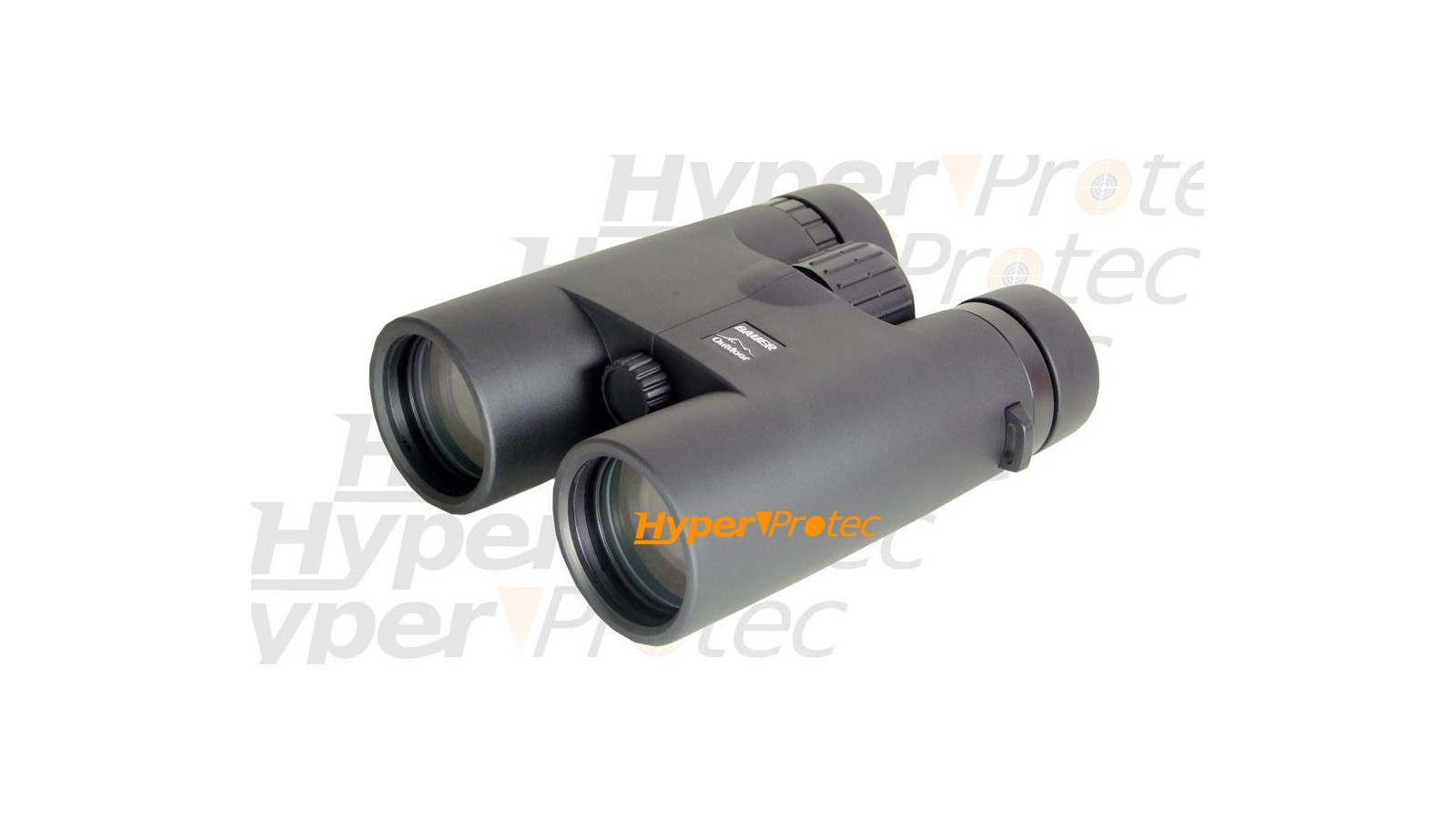 Binoclu Bauer 8×42 negru cu curea și geantă