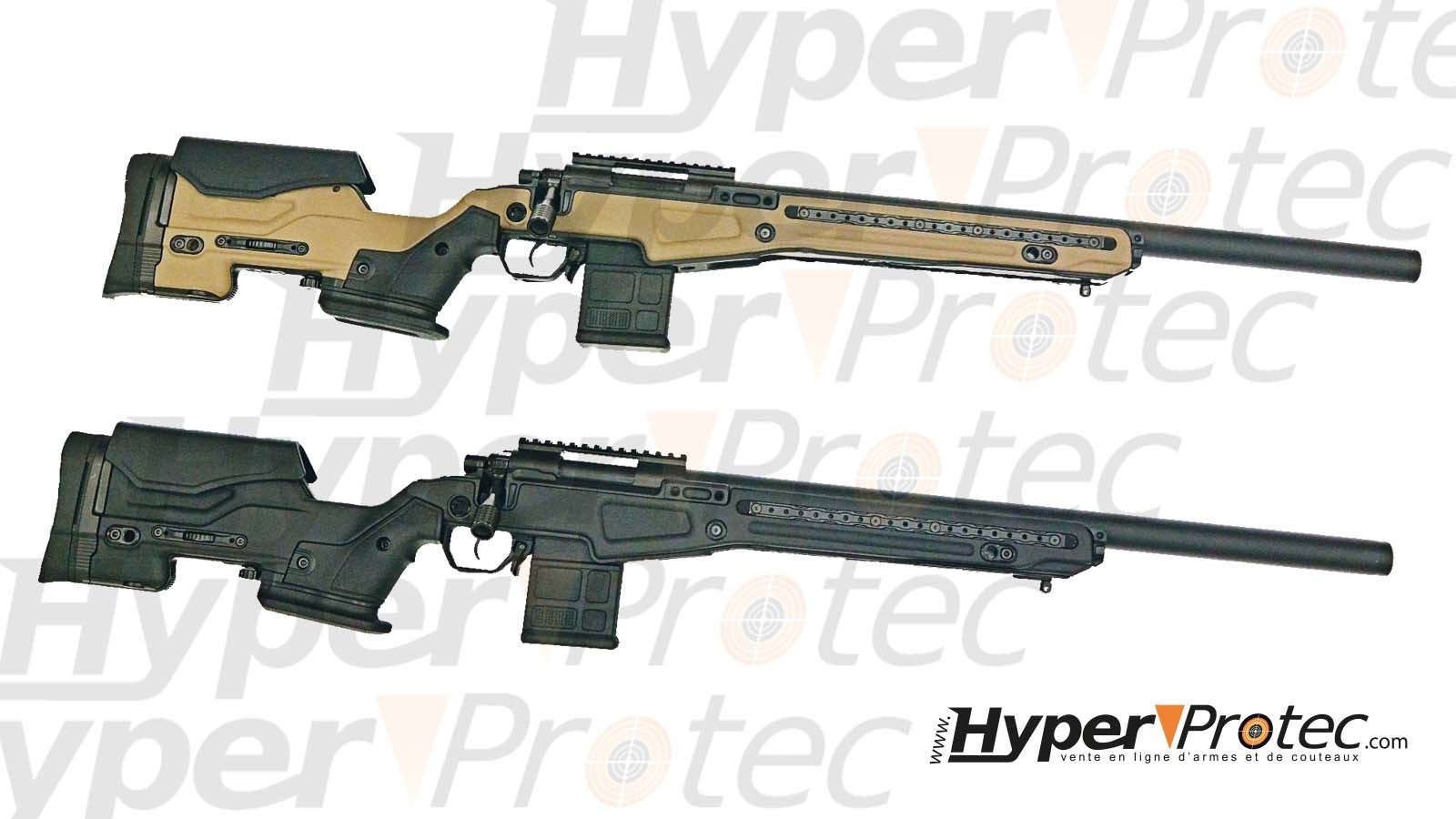 Aac t10 bolt action sniper black/tan action army