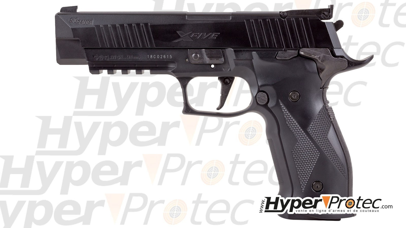Комплект въздушен пистолет Sig Sauer ASP X-Five