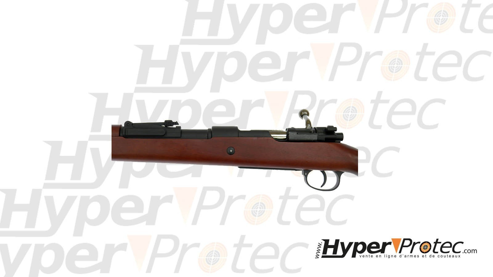Реплика за еърсофт на карабина KAR 98K с дървена прикладка, пружина и изхвърляне на гилзи